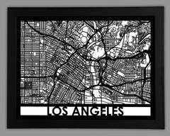 Losangeles framed 18x24