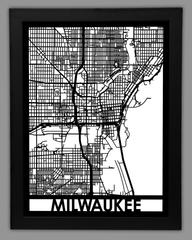 Milwaukee framed 18x24