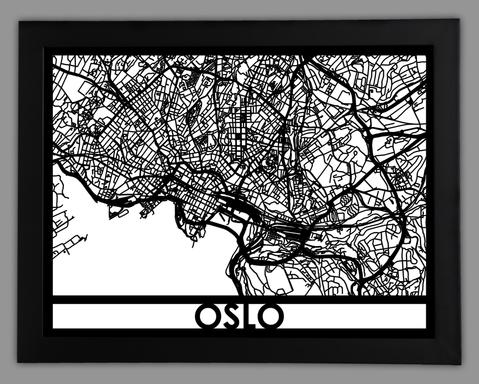 Oslo framed 18x24