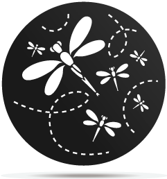 0133008 gobo animal dragonfly