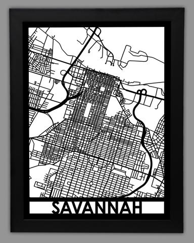 Savannah framed 18x24