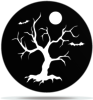 Gobo Halloween Dead Tree