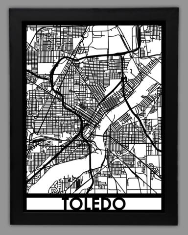 Toledo framed 18x24