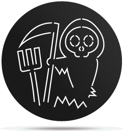 0833013 gobo halloween dead